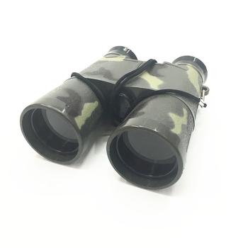 Binoclu pentru copii 6X35, telescop jucărie camuflaj, din plastic, vârsta 7–14 ani