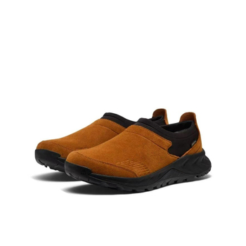 Muške tenisice za četiri sezone slip-on — lagane, udobne; gornji dio od platna i nubuka, potplat od gume, mrežasta podstava.