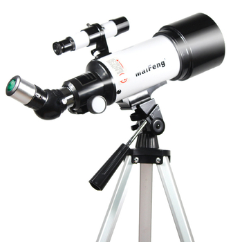 Maifeng 40070 Astronomski teleskop za profesionalno promatranje zvijezda, za djecu i studente, visoko povećanje, HD noćni prikaz, refraktor, velik otvor