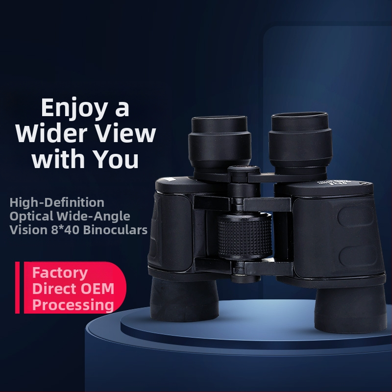 Panda 8x40 HD Prijenosni binokli za otvorena putovanja, širok kut, stabilizacija slike