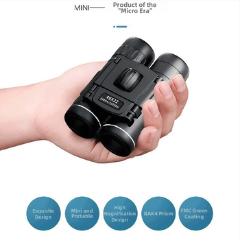 Duomou DM-S4022 Μίνι Κιάλια, 10x Μεγέθυνση, 5 mm Διάμετρος Εξόδου Πυρ, Πεδίο Θέασης 8°