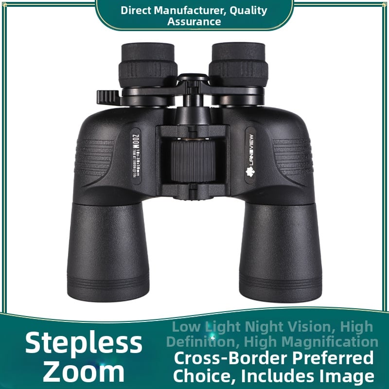 Lan Wei 10-30x50 Binoculars s HD optikom, Visoko povećanje, Noćni vid pri slabom osvjetljenju, Za vanjsku upotrebu