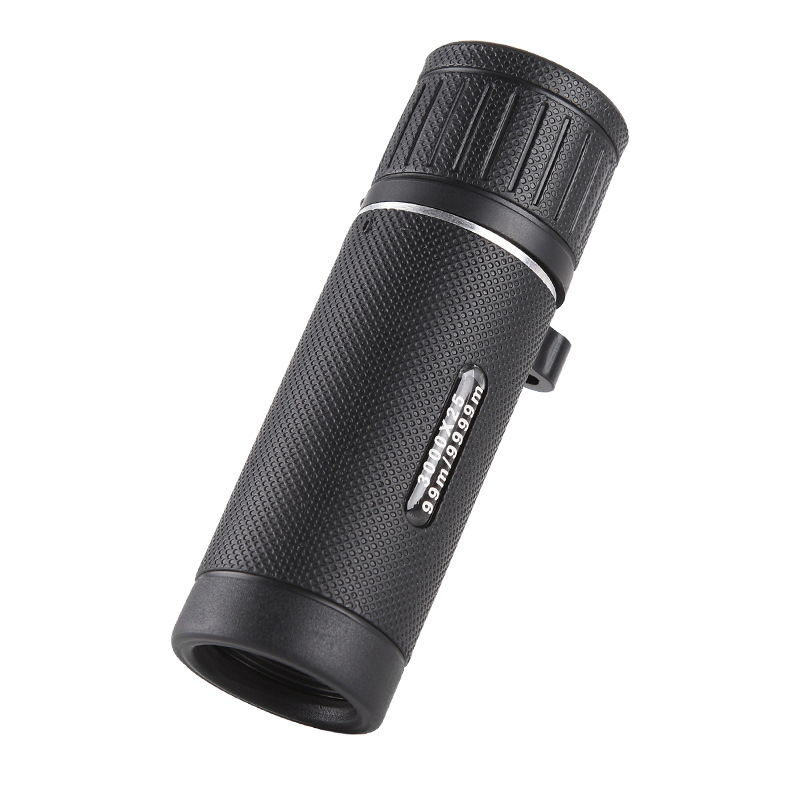 Μονόκυβλος τηλεσκόπιο 8x25, πεδίο όρασης 131 μ/1000 μ, έξοδος κόρης 2 mm, απόσταση ματιού 4,1 cm