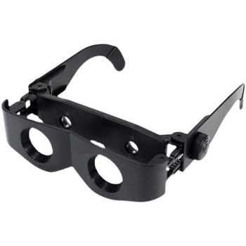 Τηλεσκόπιο για κεφάλι με νυχτερινή όραση, ψάρεμα, 6× μεγέθυνση, 1 mm έξοδος κόρης, πεδίο θέασης 3°, πολωμένα γυαλιά ανάγνωσης