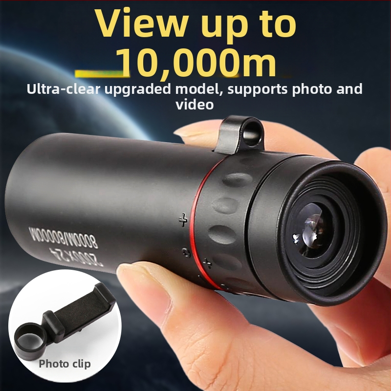 Monokularni teleskop, 8× uvećanje, džepne veličine, HD optika