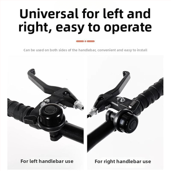 Bicyklový zvonček, nerezová oceľ, New Arrival, Univerzálna kompatibilita, Vysoký objem zvuku