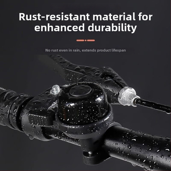 Bicyklový zvonček, nerezová oceľ, New Arrival, Univerzálna kompatibilita, Vysoký objem zvuku