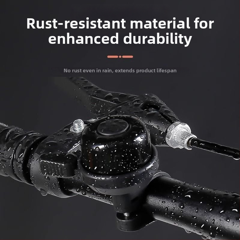 Bicyklový zvonček, nerezová oceľ, New Arrival, Univerzálna kompatibilita, Vysoký objem zvuku