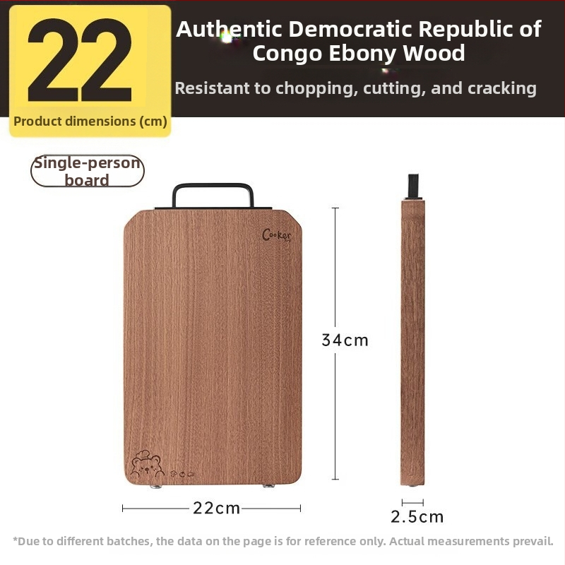 Cooker King fa vágódeszka háztartási használatra