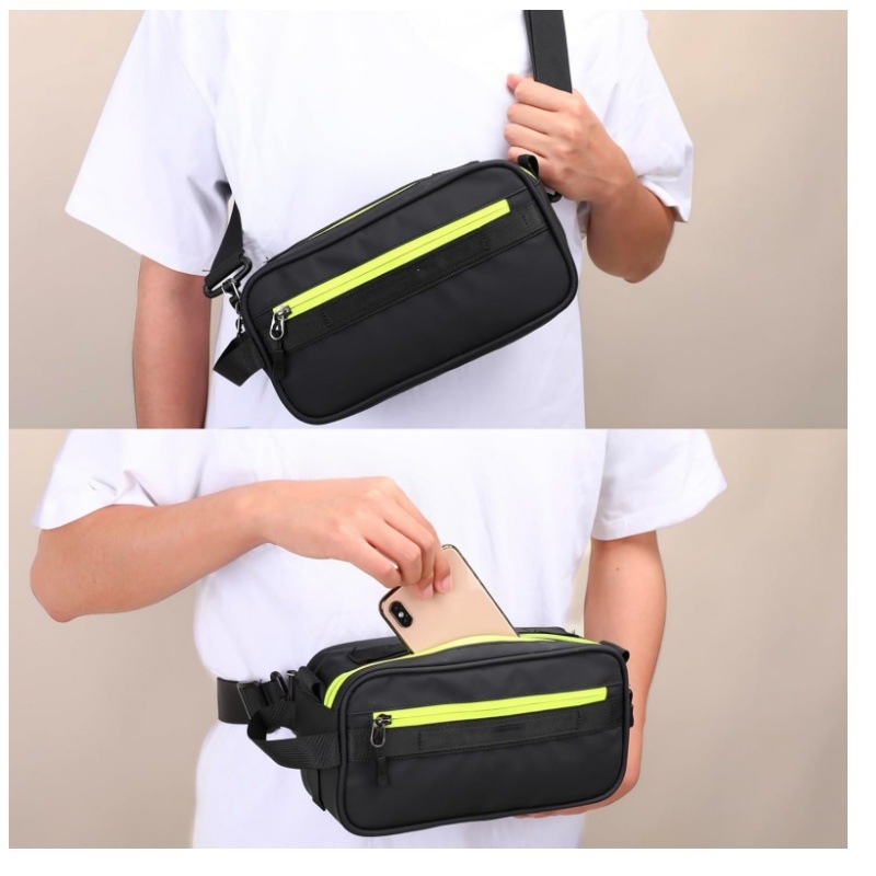 Torba za kormilo planinskog bicikla, prednja torbica na okvir s remenom za rame, poliesterska, podesiva, s podlogom