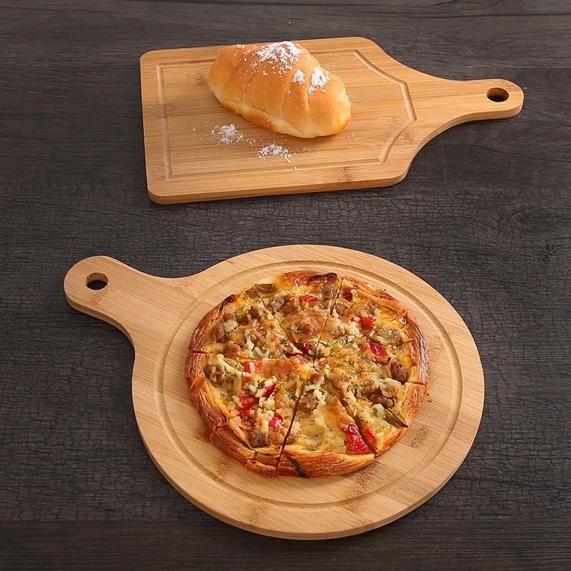 Bambusna daska za rezanje 1.0: pizza daska i daska za voće