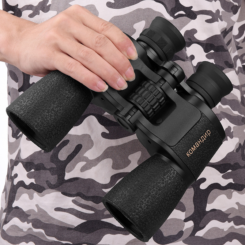 Binocluri Commander 20x50, imagine HD în condiții de iluminare redusă, viziune nocturnă non-infrared