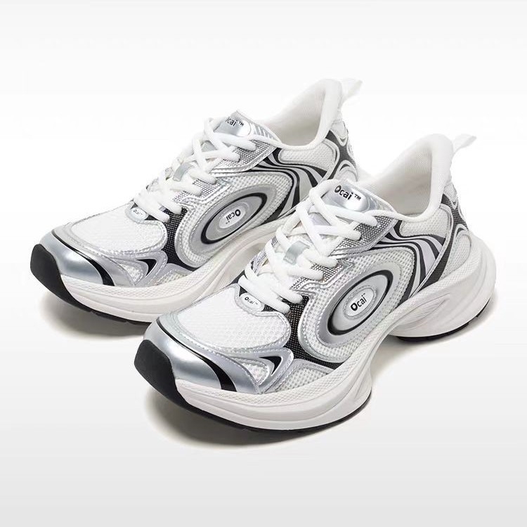 Ocai Disk Runtech Dad Sneakers | Povećanje visine, Prozračan, Lagani, Protuklizna đon, Prednje vezanje