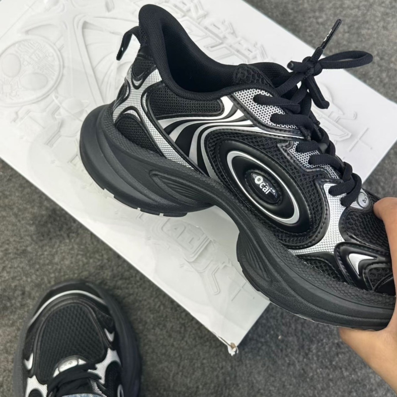 Ocai Disk Runtech Dad Sneakers | Povećanje visine, Prozračan, Lagani, Protuklizna đon, Prednje vezanje