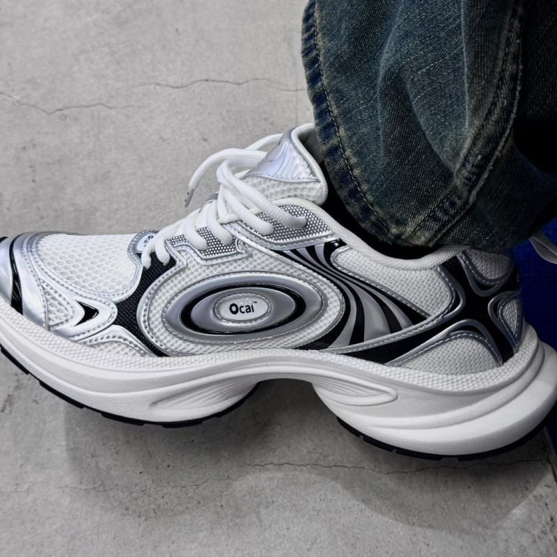 Ocai Disk Runtech Dad Sneakers | Povećanje visine, Prozračan, Lagani, Protuklizna đon, Prednje vezanje