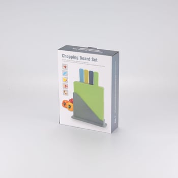 Set od tri PP daska za rezanje, za kućnu upotrebu, višestruka namjena ploče za voće i povrće