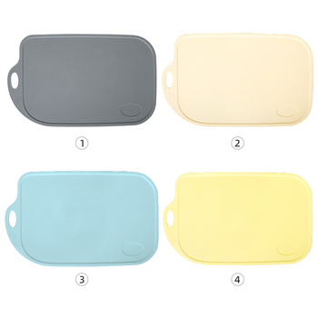 Set ploča za rezanje od plastike, antibakterijske, protivklizne, minimalističkog stila, prenosne