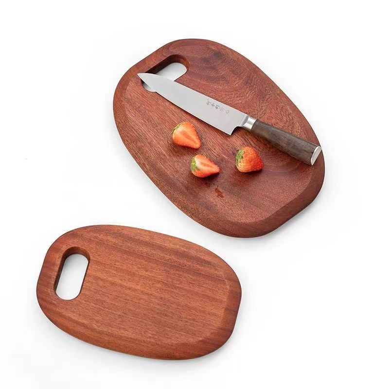 Daska za rezanje od ebenovog drveta, dvostrana, antibakterijska, otporna na plijesan, otporna na koroziju