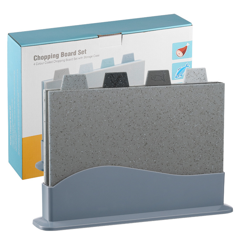 Мултифункционална дъска за рязане за сурова и сварена храна, PP материал, антибактериална, бактериостатична, антихлъзгаща повърхност | Hua Yi