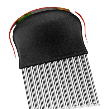 Rezač za krumpire s vlčjim zubima i valovitom oštricom, od nehrđajućeg čelika 201, moderni minimalistički dizajn