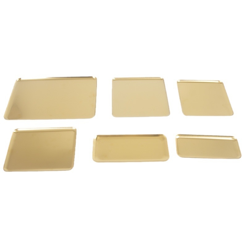 Glory farfurie pătrată din oțel inoxidabil, stil coreean, potrivită pentru grătar și hot pot, cu posibilitatea imprimării logo-ului