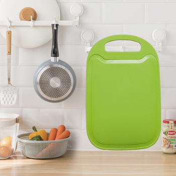 Plastična daska za rezanje s odvodnim žljebom, prijenosna, moderni minimalistički dizajn, model 2017.