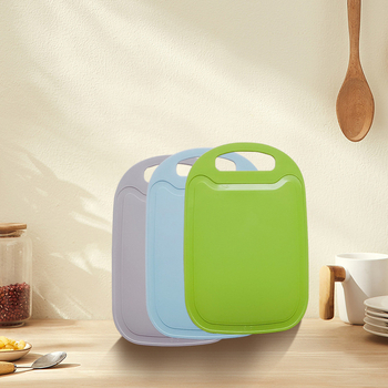 Plastična daska za rezanje s odvodnim žljebom, prijenosna, moderni minimalistički dizajn, model 2017.