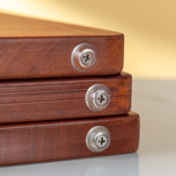 Tocător din lemn, pătrat, stil modern minimalist, pentru uz casnic, ambalaj de bază