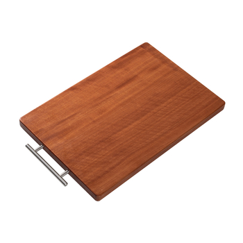 Tocător din lemn, pătrat, stil modern minimalist, pentru uz casnic, ambalaj de bază