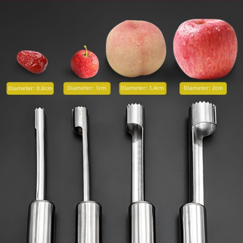 Nerezový korer na ovocie – multifunkčný nástroj na jablká a hrušky