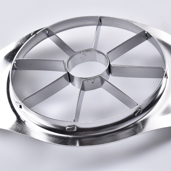 Tăietor pentru mere din oțel inoxidabil – dispozitiv multifuncțional pentru feliat și scoaterea sâmburilor, pentru mere și pere, model c591