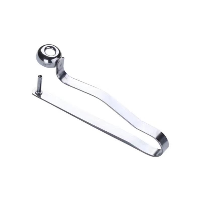 Jujube seed remover – ustensil de bucătărie din oțel inoxidabil, unelte de casă cu design minimalist modern; origine Yiwu; lansat în 2024.