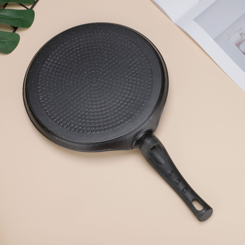 Τηγάνι για τηγάνισμα και σοτάρισμα με αντικολλητική επίστρωση – Αλουμινίου κράμα, Γενικής χρήσης, στρογγυλός πάτος