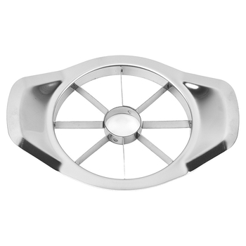 Ανοξείδωτος κόφτης μήλων και διαχωριστής φρούτων — μοντέρνο μινιμαλιστικό εργαλείο κουζίνας με αφαίρεση πυρήνα, εξατομικευμένη επεξεργασία