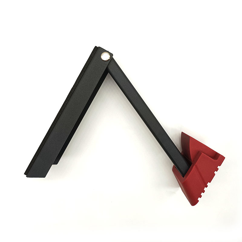 Σιδερένιος αποστάτης πόρτας, εγκατάσταση κάτω από την πόρτα, ματ φινίρισμα, απλός και μοντέρνος σχεδιασμός, τυπικός τύπος