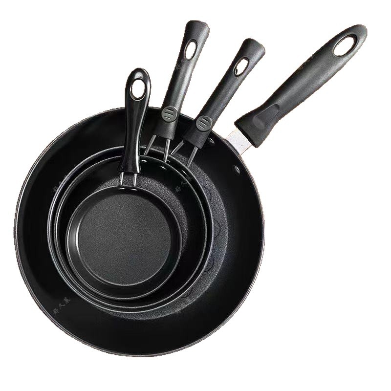 Τηγάνι Wok από Maifan πέτρα, Αντικολλητικό — επίπεδο πάτος, συμβατό με γκάζι, επίστρωση με πλάσμα