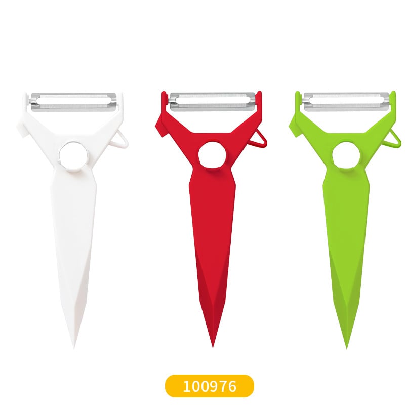 Automata három az egyben zöldség-hámozó, 420J2 rozsdamentes acél penge és ABS nyél