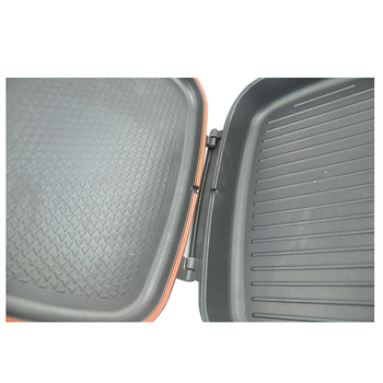 DESSINI διπλής όψεως τετράγωνο αντικολλητικό τηγάνι για γκριλ και τηγάνισμα, κορεατικού στυλ, συμβατό με εστίες επαγωγής και αερίου