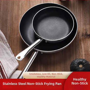 Tiganj s ravnim dnom, non-stick, s višeslojnom dnom; bezdimna konstrukcija; pogodna za plinsku i indukcijsku ploču; za kućnu i poslovnu upotrebu.