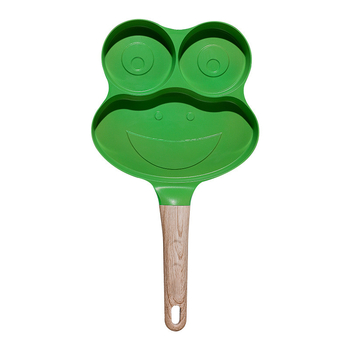 Békaféjű omlettserpenyő Maifan kő bevonattal, alumínium-ötvözet, tapadásmentes, mélyített alj, 0,8 kg