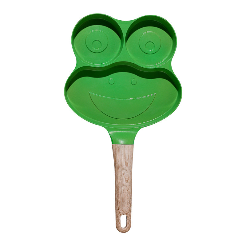 Békaféjű omlettserpenyő Maifan kő bevonattal, alumínium-ötvözet, tapadásmentes, mélyített alj, 0,8 kg