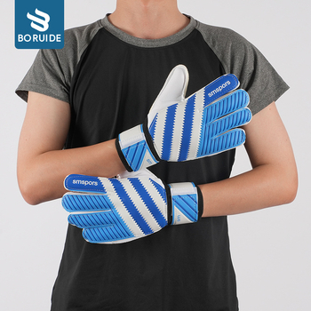 Boride otporné vratarske rukavice za trening – univerzalne zaštitne rukavice za nogomet, protuklizne, s latexom, nylonom i PU pjenom kožom