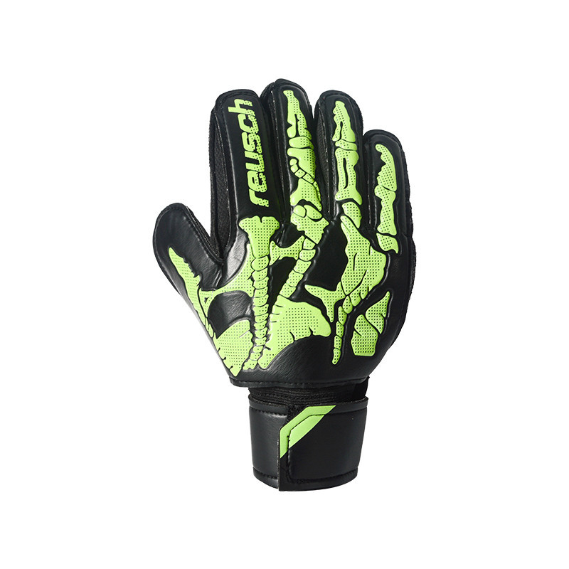 Rukavice vratara s zaštitom prstiju, PU debeli, latex protiv klizanja, Anxin, Unisex, Nogomet
