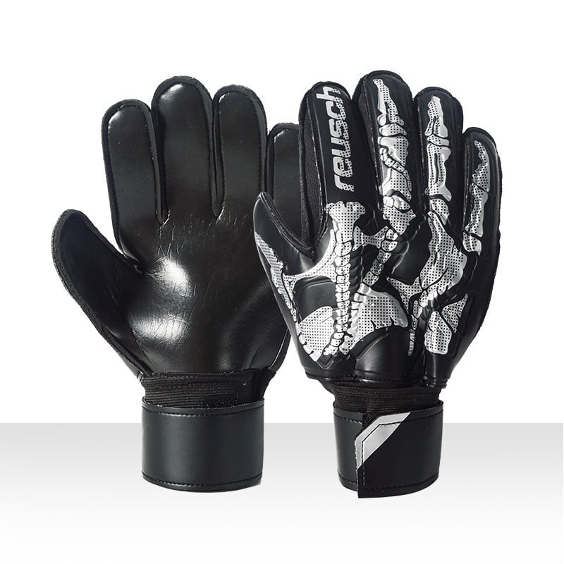 Rukavice vratara s zaštitom prstiju, PU debeli, latex protiv klizanja, Anxin, Unisex, Nogomet