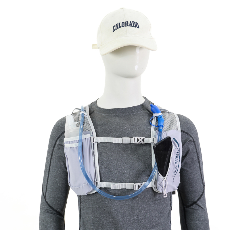 Ruksak s hidracijom za cross-country trčanje i outdoor aktivnosti – najlon, ultra lagan, prozračan, unisex, pogodan za planinarenje i vožnju bicikla