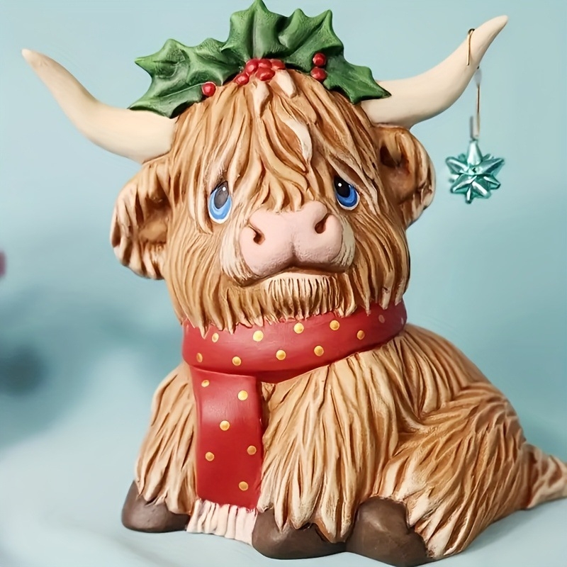 Декоративна фигура от смола — марка Xusheng; Категория: Смолени занаяти; Материал: синтетична смола; Опаковка: картон; Подходящи за подарък: сватби, рождени дни, дипломиране, преместване