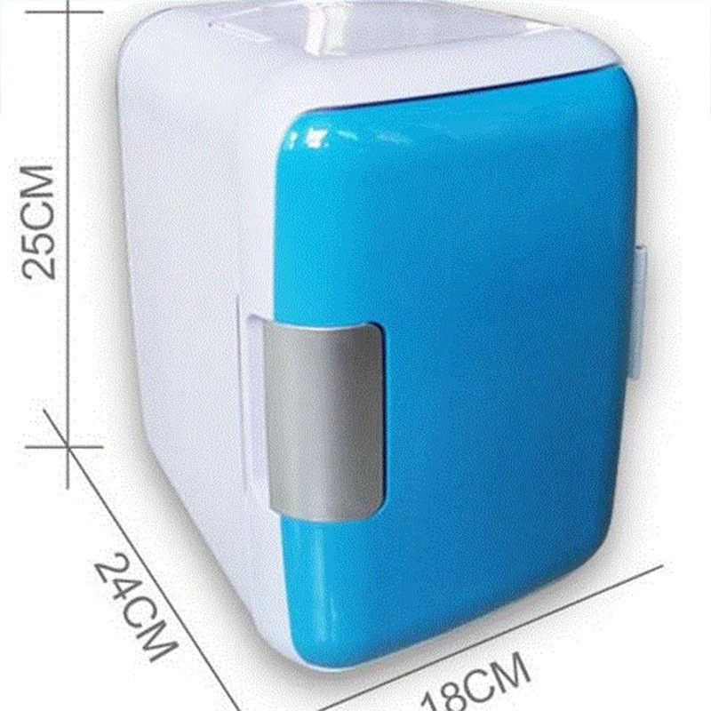 4L autóhűtő és melegítő autóhoz és otthonra, 12V, 220W, ABS burkolat, hőmérséklet-tartomány 1–12°C