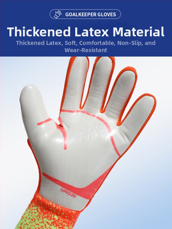 Gólman rukavice na futbal (Latex, Unisex, Prispôsobiteľné, Ochrana prstov, Tréning)