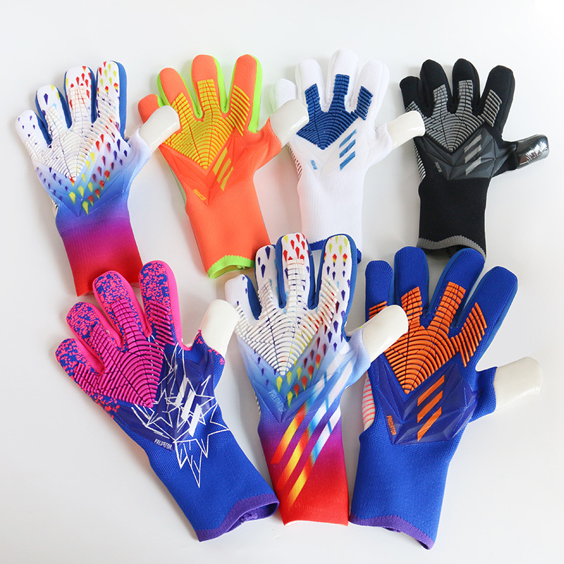Nogometne golmanske rukavice: materijal - nylon i prirodni latex; logo - prilagođeno; šifra proizvoda Njf–001–1; marka - Antarctic wind fitness products; primjena - nogomet
