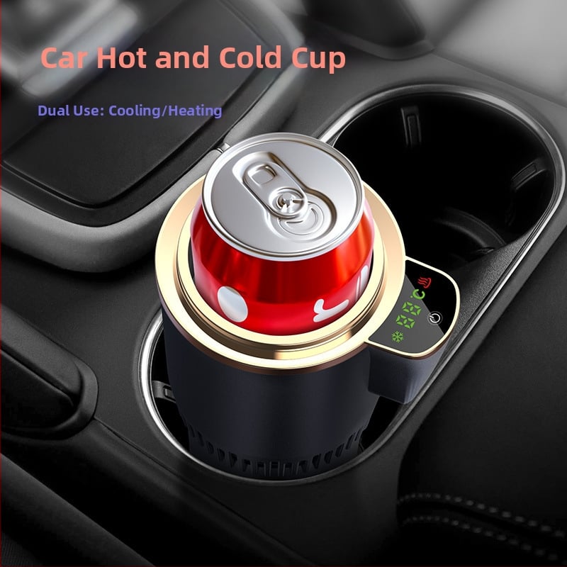 Deft 12V φορητή αυτοκινητική κούπα για θέρμανση και ψύξη, μοντέλο Df-19, 36W, ABS + κράμα αλουμινίου